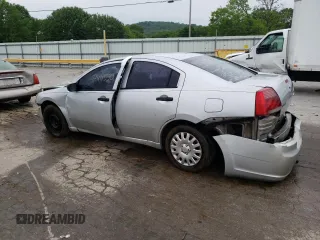 2008 Mitsubishi Galant DE with VIN 4A3AB26F98E012343, listed as a Copart auction lot 68903454 with 244,550 mi miles and Salvage Title. Bid and sale history available at carsss.com. Image 2.
