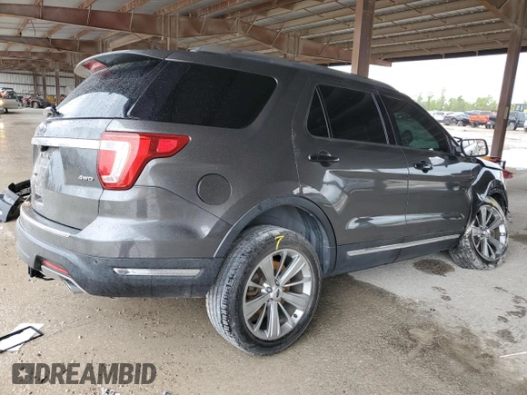 2018 Ford Explorer Limited z VIN 1FM5K8F82JGA82507, wystawiony jako Copart lot #50325695 z przebiegiem Nie podano mil oraz Szkoda całkowita • Salvage title. Historia ofert i sprzedaży dostępna na DreamBid. Obrazek 3.