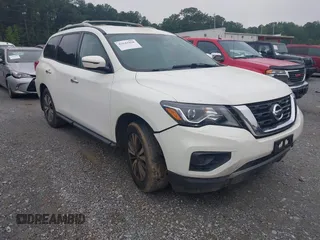 2017 Nissan Pathfinder SV with VIN 5N1DR2MM8HC643637, listed as a IAAI auction lot 42641998 with 137,826 mi miles and . Bid and sale history available at DreamBid. Image 1.