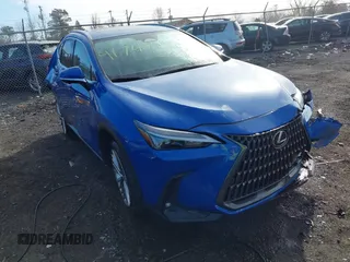 2022 Lexus NX with VIN JTJHKCEZ3N2005269, listed as a IAAI auction lot 41748509 with 16,479 mi miles. Bid and sale history available at carsss.com. Image 1.