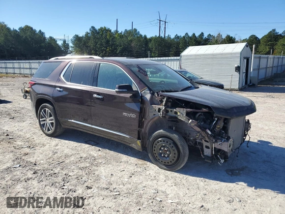2022 Chevrolet Traverse High Country with VIN 1GNEVNKW0NJ179705, listed as a Copart auction lot 76338034 with 31,206 mi miles and Salvage title. Bid and sale history available at DreamBid. Image 4.