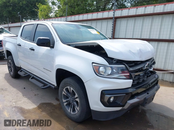 2022 Chevrolet Colorado 2WD Z71 with VIN 1GCGSDENXN1194641, listed as a IAAI auction lot 42254087 with 39,979 mi miles and . Bid and sale history available at DreamBid. Image 1.