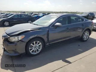 2016 Mazda Mazda6 i Sport with VIN JM1GJ1U50G1406372, listed as a Copart auction lot 64592034 with 44,219 mi miles and Clean Title. Bid and sale history available at carsss.com. Image 1.