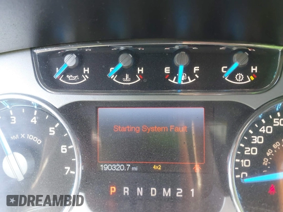 2013 Ford F-150 XL with VIN 1FTFW1ET4DFB45160, listed as a IAAI auction lot 41929492 with 190,320 mi miles and . Bid and sale history available at DreamBid. Image 16.