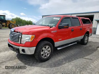2011 Ford F-150 XLT with VIN 1FTFW1ET0BFC43339, listed as a Copart auction lot 56043635 with 182,187 mi miles and Salvage title. Bid and sale history available at DreamBid. Image 1.