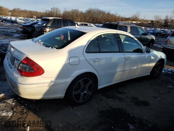 2007 Mercedes-Benz E-Class 3.5L with VIN WDBUF87X27X217079, listed as a Copart auction lot 44589955 with 212,452 mi miles and Salvage Title. Bid and sale history available at carsss.com. Image 3.