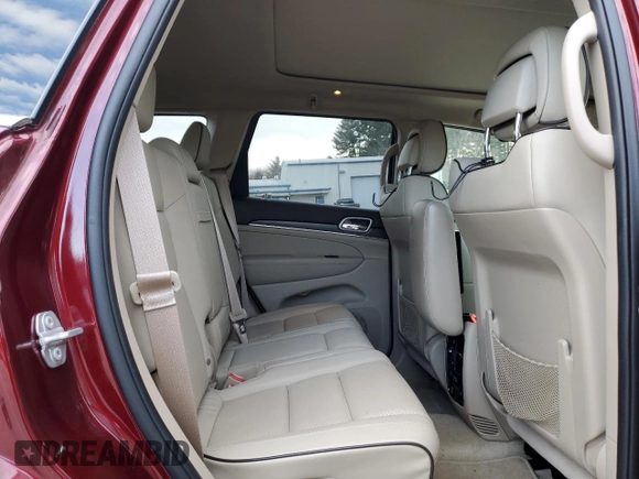 2018 Jeep Grand Cherokee High Altitude with VIN 1C4RJFCG7JC358129, listed as a Copart auction lot 47476135 with 34,347 mi miles and Salvage Title. Bid and sale history available at carsss.com. Image 11.
