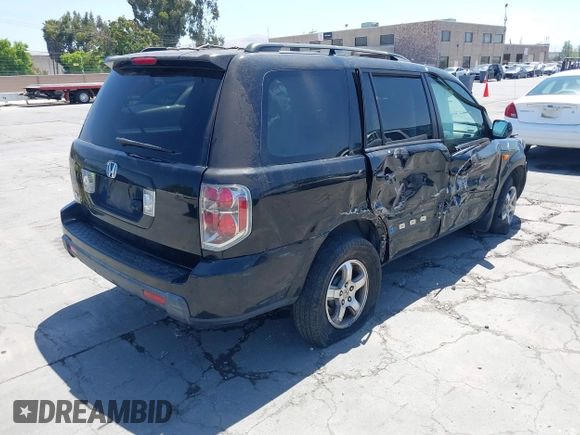 2008 Honda Pilot EX-L with VIN 5FNYF28728B020701, listed as a IAAI auction lot 42551294 with 136,860 mi miles and . Bid and sale history available at DreamBid. Image 4.