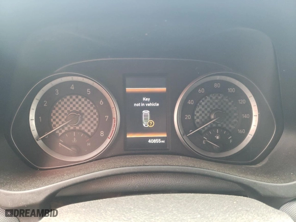2020 Hyundai Veloster 2.0 with VIN KMHTG6AF3LU028964, listed as a Copart auction lot 42565633 with 40,855 mi miles. Bid and sale history available at carsss.com. Image 9.