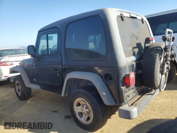 2005 Jeep Wrangler SE with VIN 1J4FA291X5P340277, listed as a Copart auction lot 88562825 with 224,475 mi miles and Clean Title. Bid and sale history available at carsss.com. Image 2.