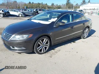 2013 Volkswagen CC Lux with VIN WVWRP7ANXDE522469, listed as a IAAI auction lot 41413025 with 115,117 mi miles. Bid and sale history available at carsss.com. Image 2.