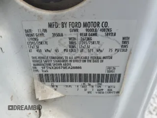 2009 Ford Super Duty F-250 XL with VIN 1FTNX20579EA28886, listed as a Copart auction lot 72176784 with 183,992 mi miles and Salvage Title. Bid and sale history available at carsss.com. Image 12.