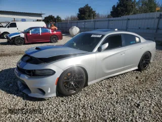 2019 Dodge Charger Scat Pack with VIN 2C3CDXGJ6KH572637, listed as a Copart auction lot 45286815 with 90,341 mi miles and Salvage Title. Bid and sale history available at DreamBid. Image 1.