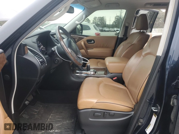 2017 Infiniti QX80 z VIN JN8AZ2NF3H9644669, wystawiony jako Copart lot #44648645 z przebiegiem 144 021 mil mil oraz Czysty tytuł • Clean title. Historia ofert i sprzedaży dostępna na DreamBid. Obrazek 7.