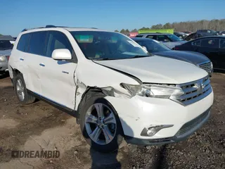 2012 Toyota Highlander Limited with VIN 5TDYK3EHXCS066361, listed as a IAAI auction lot 41479998 with 161,592 mi miles and . Bid and sale history available at DreamBid. Image 1.