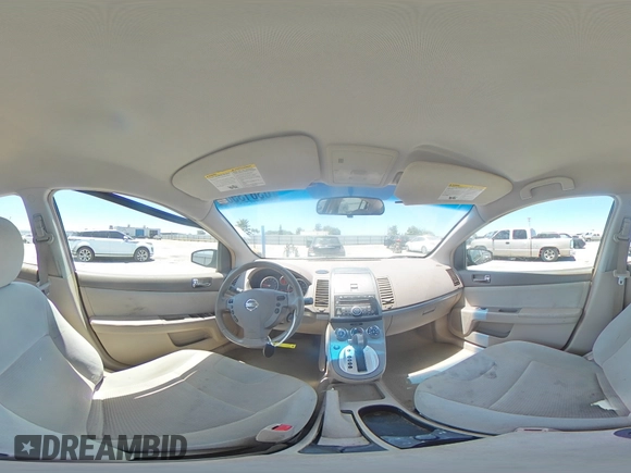 2010 Nissan Sentra S with VIN 3N1AB6AP3AL626615, listed as a Copart auction lot 63613505 with 136,252 mi miles and Salvage title. Bid and sale history available at DreamBid. Image 14.