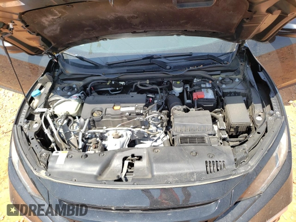 2019 Honda Civic LX with VIN 2HGFC2F61KH554009, listed as a Copart auction lot 55320525 with 63,176 mi miles and Salvage Title. Bid and sale history available at DreamBid. Image 11.