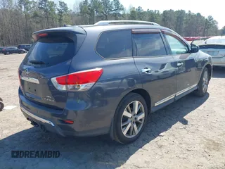 2014 Nissan Pathfinder S with VIN 5N1AR2MM3EC603111, listed as a IAAI auction lot 41815459 with 169,276 mi miles and . Bid and sale history available at DreamBid. Image 4.