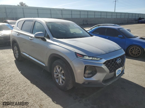 2020 Hyundai Santa Fe SEL with VIN 5NMS3CAD1LH222201, listed as a Copart auction lot 49451205 with 95,066 mi miles and Salvage Title. Bid and sale history available at carsss.com. Image 4.