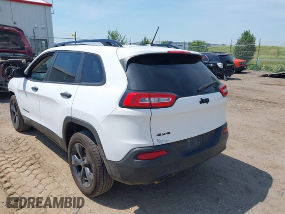 2016 Jeep Cherokee Sport z VIN 1C4PJMAB6GW375028, wystawiony jako IAAI lot #42688551 z przebiegiem 116 406 mil mil oraz . Historia ofert i sprzedaży dostępna na DreamBid. Obrazek 3.