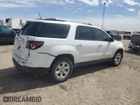 2016 GMC Acadia SLE with VIN 1GKKRNED8GJ148817, listed as a Copart auction lot 48098465 with 160,667 mi miles and Salvage Title. Bid and sale history available at DreamBid. Image 3.