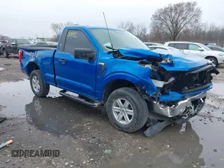 2021 Ford F-150 XL with VIN 1FTMF1EB3MKF07453, listed as a IAAI auction lot 42050992 with 26,398 mi miles and . Bid and sale history available at DreamBid. Image 1.