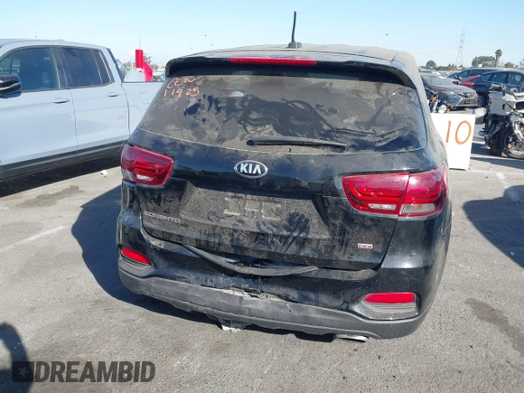 2020 Kia Sorento LX with VIN 5XYPG4A37LG657046, listed as a IAAI auction lot 41403653 with 1 mi miles. Bid and sale history available at carsss.com. Image 16.
