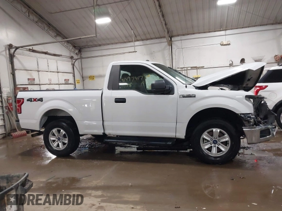 2018 Ford F-150 XL with VIN 1FTMF1EB4JFA54769, listed as a IAAI auction lot 41497417 with 1 mi miles. Bid and sale history available at carsss.com. Image 13.