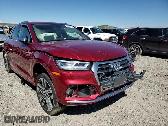 2018 Audi SQ5 with VIN WA1C4BFY1J2207491, listed as a Copart auction lot 51411654 with Not Provided miles and . Bid and sale history available at DreamBid. Image 11.
