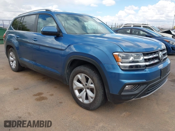 2019 Volkswagen Atlas SE with VIN 1V2WR2CA4KC577548, listed as a IAAI auction lot 41964877 with 74,361 mi miles and . Bid and sale history available at DreamBid. Image 1.