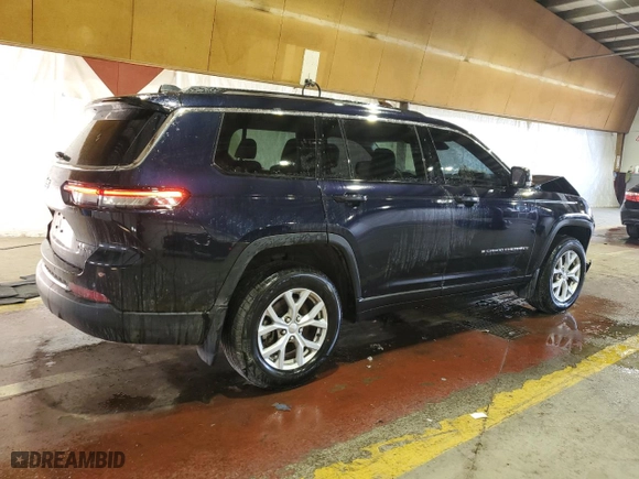 2023 Jeep Grand Cherokee L Limited with VIN 1C4RJKBG9P8850635, listed as a Copart auction lot 47197985 with 12,691 mi miles and Salvage Title. Bid and sale history available at carsss.com. Image 3.