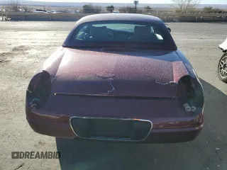 2004 Ford Thunderbird Deluxe with VIN 1FAHP60A54Y102174, listed as a Copart auction lot 47408125 with 16,517 mi miles and Salvage Title. Bid and sale history available at carsss.com. Image 6.