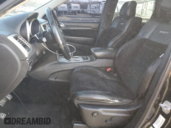2012 Jeep Grand Cherokee SRT8 with VIN 1C4RJFDJ3CC152044, listed as a Copart auction lot 46886435 with 169,619 mi miles and Clean Title. Bid and sale history available at carsss.com. Image 7.
