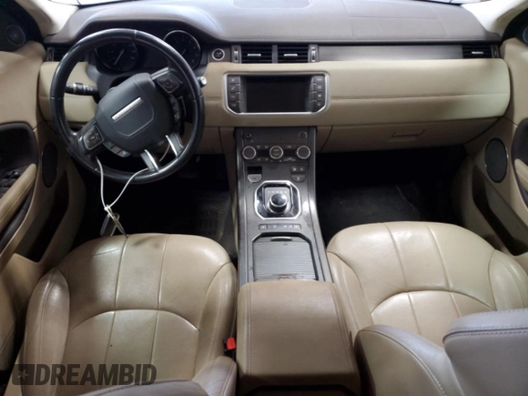 2019 Land Rover Range Rover Evoque SE with VIN SALVP2RX9KH349443, listed as a Copart auction lot 45535715 with 0 mi miles and Salvage Title. Bid and sale history available at carsss.com. Image 8.