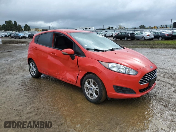 2015 Ford Fiesta SE with VIN 3FADP4EJ4FM164398, listed as a Copart auction lot 51496455 with 114,535 mi miles and Salvage Title. Bid and sale history available at carsss.com. Image 4.