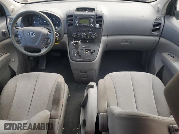 2012 Kia Sedona LX with VIN KNDMG4C7XC6429290, listed as a Copart auction lot 75205014 with 131,359 mi miles and Salvage Title. Bid and sale history available at carsss.com. Image 8.