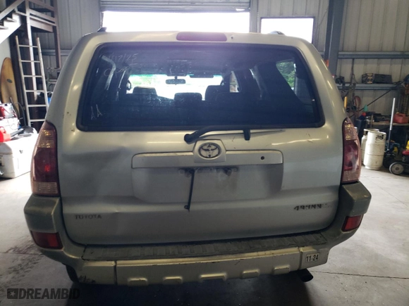 2005 Toyota 4Runner SR5 with VIN JTEZU14R650054061, listed as a Copart auction lot 53693895 with 0 mi miles and Salvage Title. Bid and sale history available at carsss.com. Image 6.