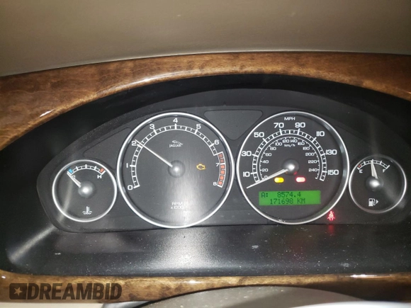 2004 Jaguar X-Type with VIN SAJEA51CX4WE15195, listed as a Copart auction lot 57868405 with 171,698 mi miles and Non Repairable. Bid and sale history available at DreamBid. Image 9.
