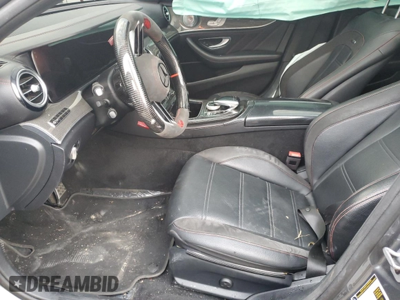 2018 Mercedes-Benz E-Class AMG E 43 with VIN WDDZF6EB6JA485006, listed as a Copart auction lot 82684584 with 0 mi miles and Salvage Title. Bid and sale history available at carsss.com. Image 7.