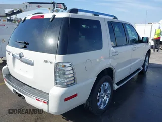 2008 Mercury Mountaineer Premier with VIN 4M2EU48878UJ15673, listed as a IAAI auction lot 41824470 with 96,941 mi miles. Bid and sale history available at carsss.com. Image 4.