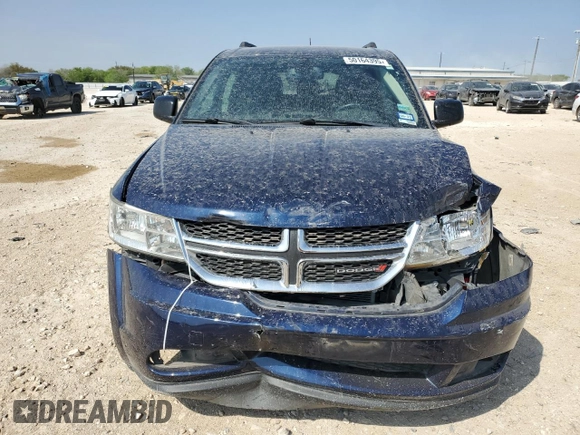 2018 Dodge Journey SE with VIN 3C4PDCABXJT448836, listed as a Copart auction lot 50164395 with 88,364 mi miles and Salvage Title. Bid and sale history available at carsss.com. Image 5.