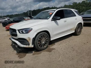 2021 Mercedes-Benz GLE 350 z VIN 4JGFB4KB0MA436398, wystawiony jako Copart lot #58120165 z przebiegiem Nie podano mil oraz Szkoda całkowita • Salvage title. Historia ofert i sprzedaży dostępna na DreamBid. Obrazek 1.