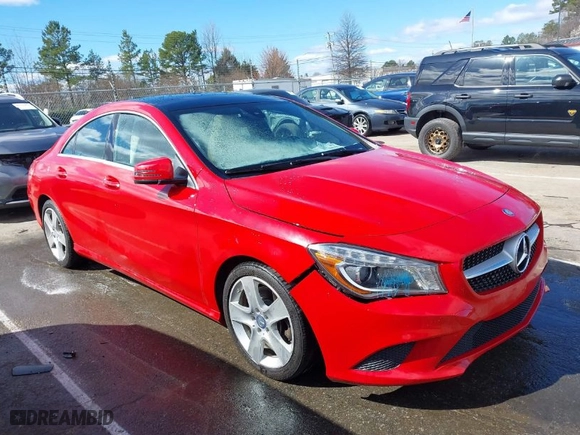 2016 Mercedes-Benz CLA with VIN WDDSJ4EB7GN330311, listed as a IAAI auction lot 41740959 with 108,611 mi miles. Bid and sale history available at carsss.com. Image 13.