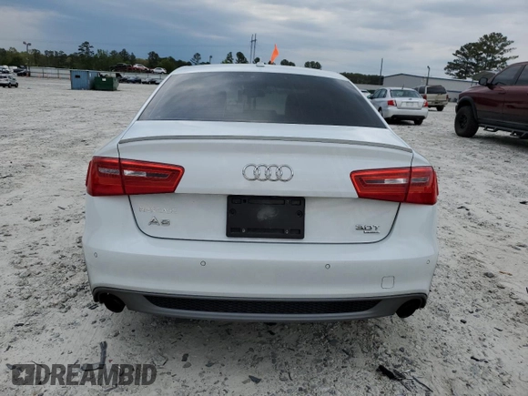 2015 Audi A6 Premium Plus with VIN WAUFGAFC4FN028079, listed as a Copart auction lot 50939535 with 112,696 mi miles and Salvage title. Bid and sale history available at DreamBid. Image 6.