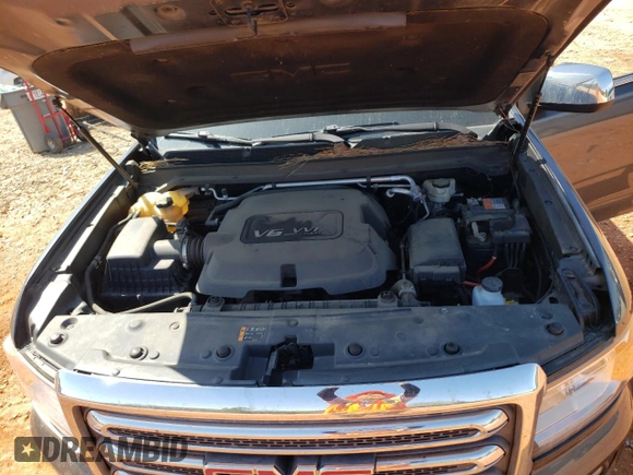 2016 GMC Canyon 2WD SLT with VIN 1GTG5DE33G1103220, listed as a Copart auction lot 51468695 with 87,381 mi miles and Salvage Title. Bid and sale history available at carsss.com. Image 11.