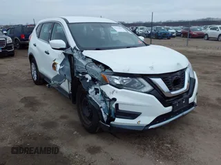 2018 Nissan Rogue SV with VIN KNMAT2MV8JP606457, listed as a IAAI auction lot 41163662 with 81,479 mi miles. Bid and sale history available at carsss.com. Image 1.