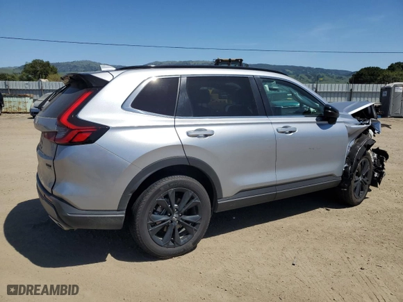 2024 Honda CR-V Hybrid Sport Touring with VIN 7FARS6H91RE052103, listed as a Copart auction lot 52047035 with 7,091 mi miles and Salvage Title. Bid and sale history available at carsss.com. Image 3.