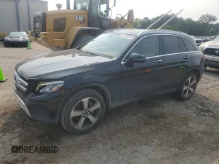 2019 Mercedes-Benz GLC 300 with VIN WDC0G4JB1KF589640, listed as a Copart auction lot 58908725 with 98,190 mi miles and Salvage title. Bid and sale history available at DreamBid. Image 1.