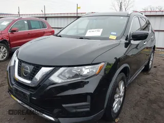 2017 Nissan Rogue SV with VIN KNMAT2MV5HP604465, listed as a IAAI auction lot 41463706 with 103,942 mi miles. Bid and sale history available at carsss.com. Image 6.