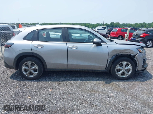 2023 Honda HR-V LX with VIN 3CZRZ1H34PM723904, listed as a IAAI auction lot 42473267 with 18,181 mi miles and . Bid and sale history available at DreamBid. Image 13.
